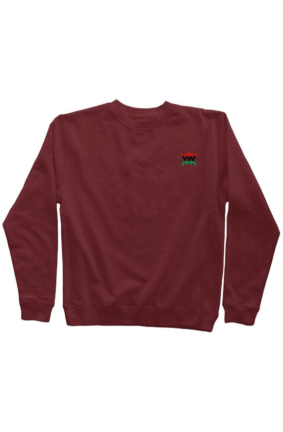Abra Wear Mid Weight Sweatshirt with solid grey logo