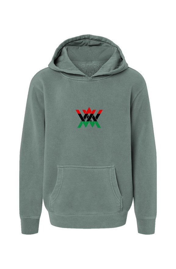 Team Youth Pigment-Dyed Warm up Hoodies